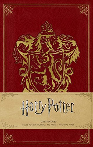 Harry Potter Gryffindor. Ruled Pocket Journal